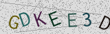 Défi visuel du captcha