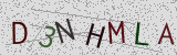 Défi visuel du captcha