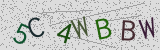 Défi visuel du captcha