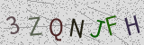 Défi visuel du captcha