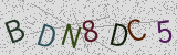 Défi visuel du captcha